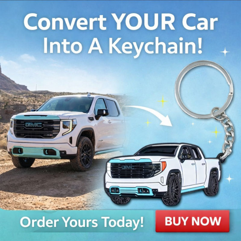 Custom Car Keychain